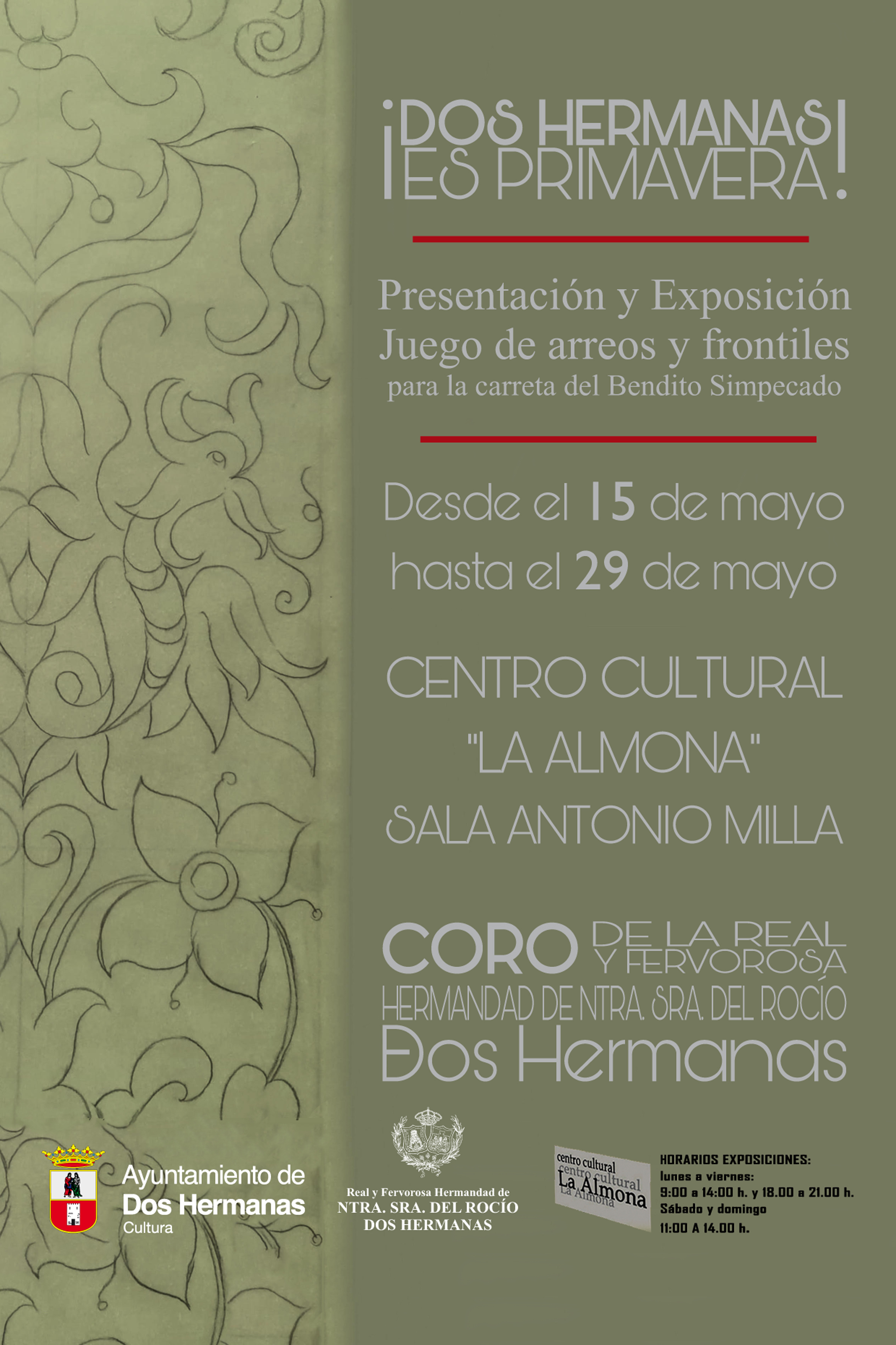 CARTEL EXPOSICIÓN HERMANDAD DEL ROCIO