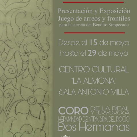 CARTEL EXPOSICIÓN HERMANDAD DEL ROCIO