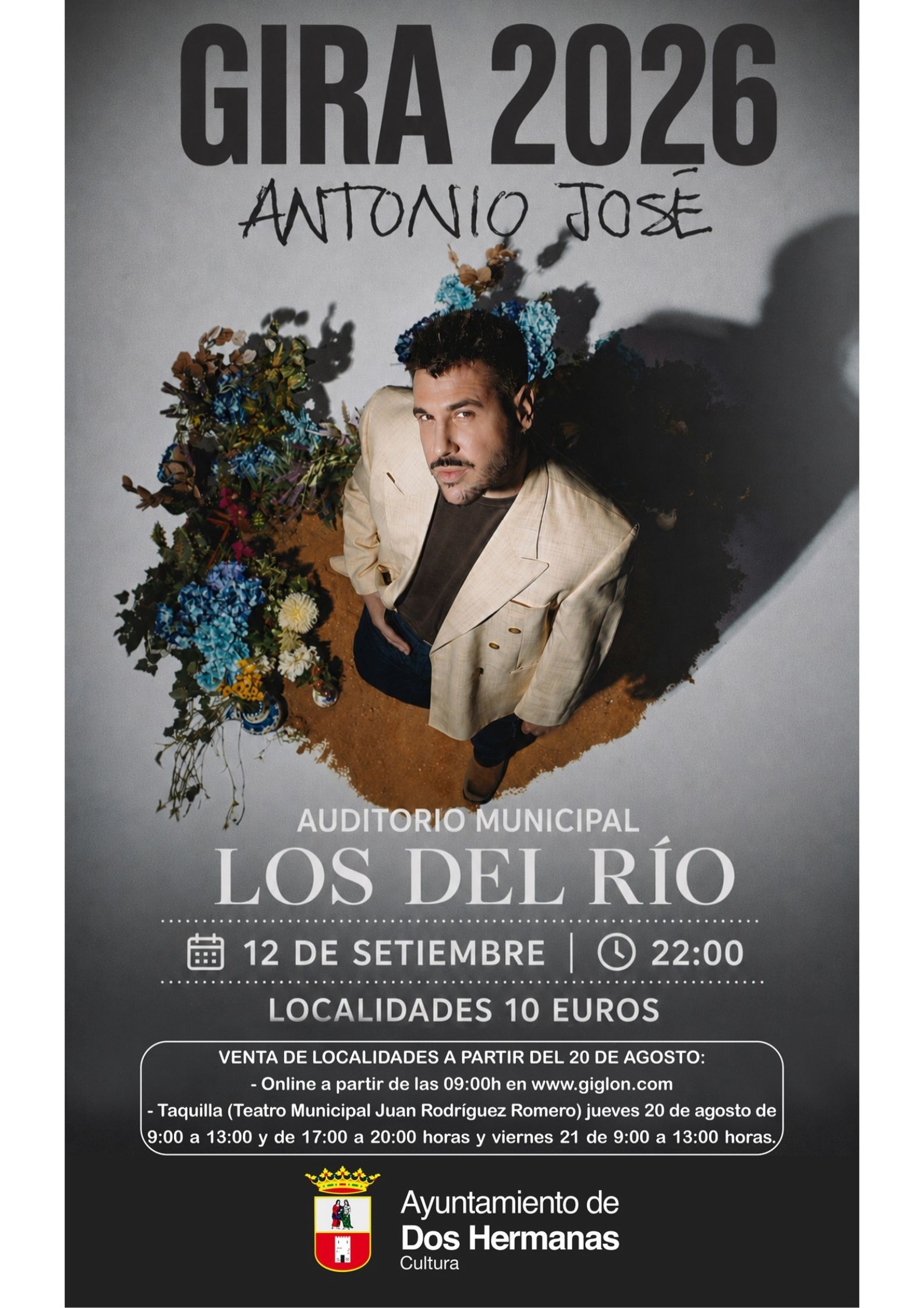 CARTEL CONCIERTO ANTONIO JOSE