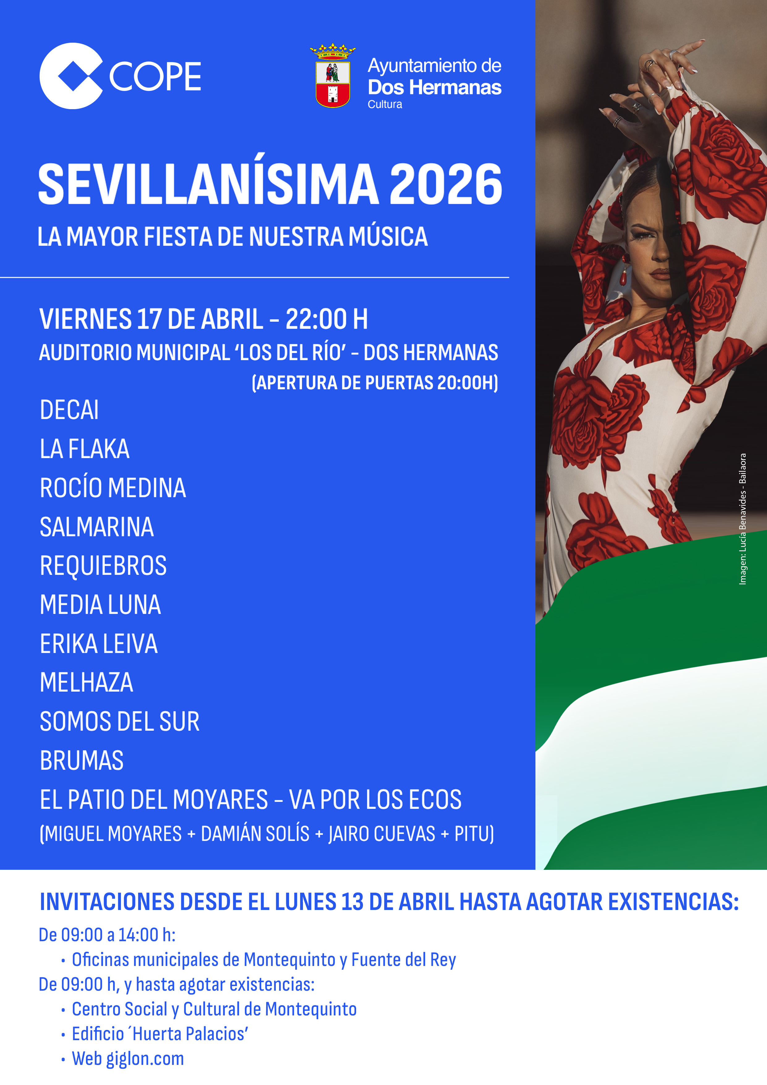 CARTEL SEVILLANISIMA DOS HERMANAS_ABR 26