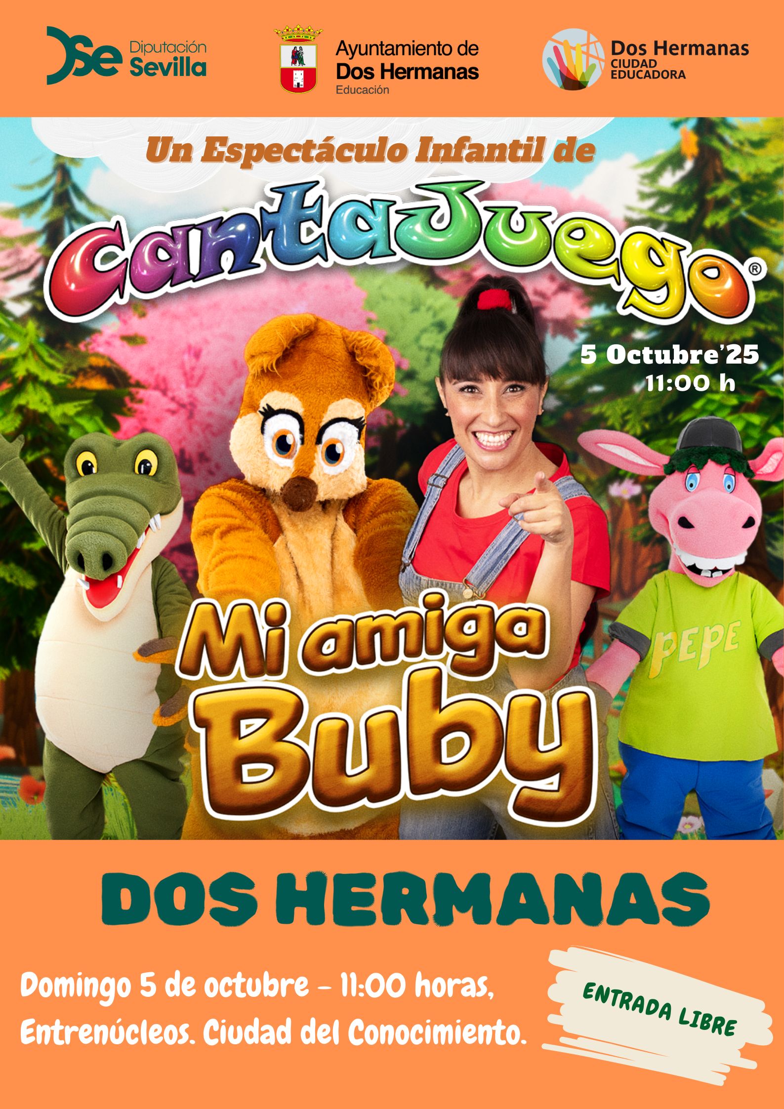 cartel  CANTAJUEGOS 2025