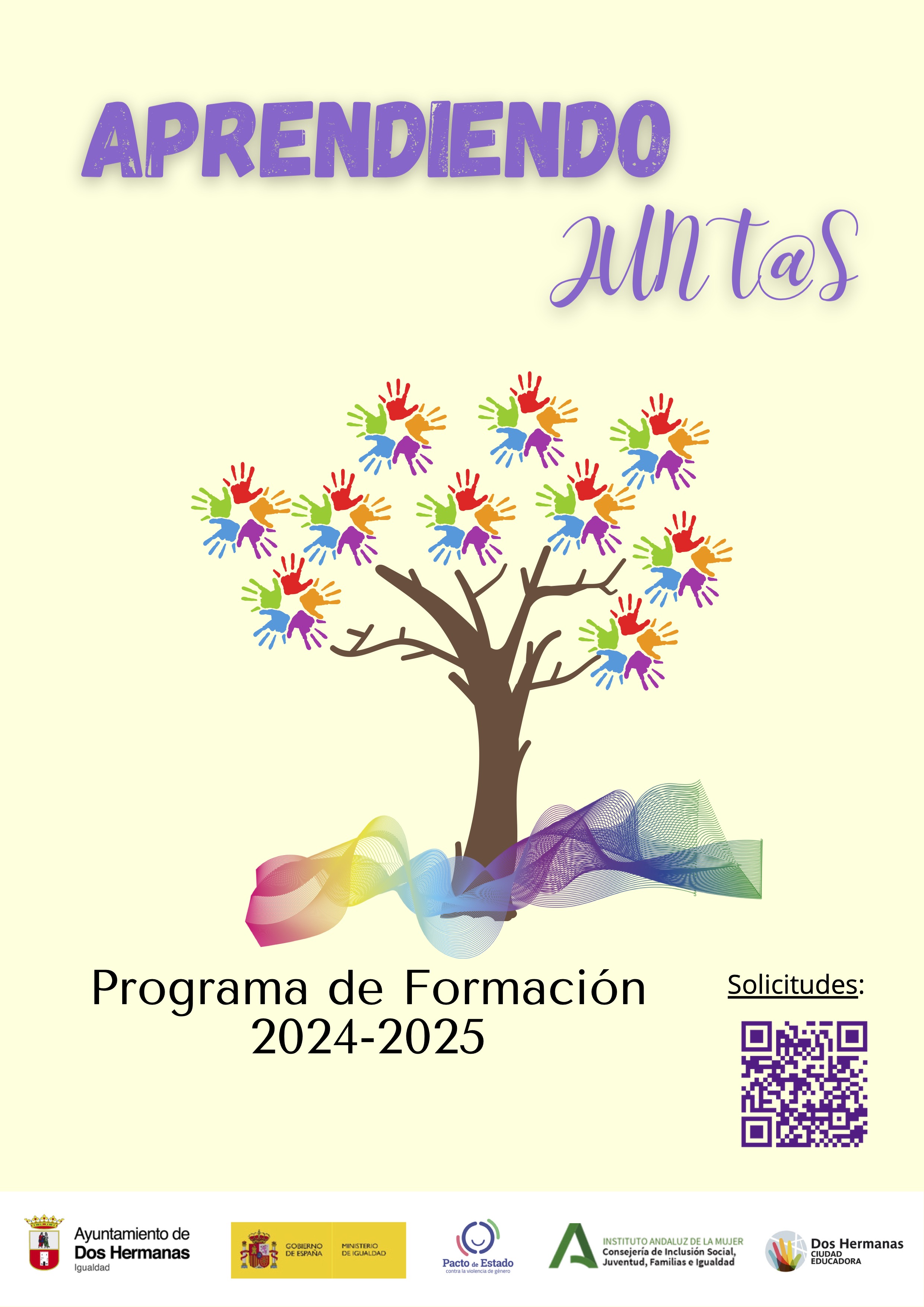 Cartel Programa Aprendiendo Jutas 2024-2025