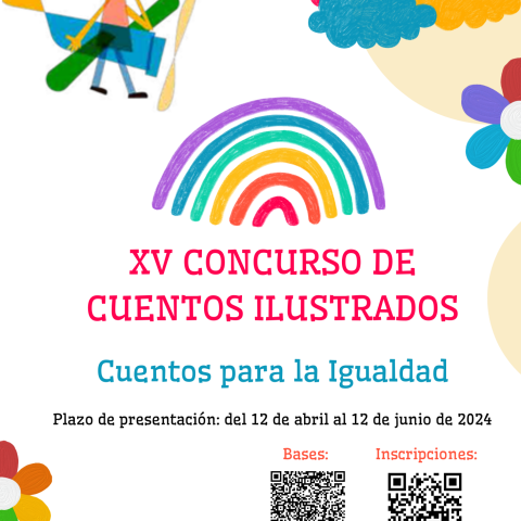 CARTEL XV CONCURSO DE CUENTOS ILUSTRADOS “CUENTOS PARA LA IGUALDAD”