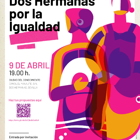 CARTEL I PREMIO DOS HERMANAS POR LA IGUALDAD