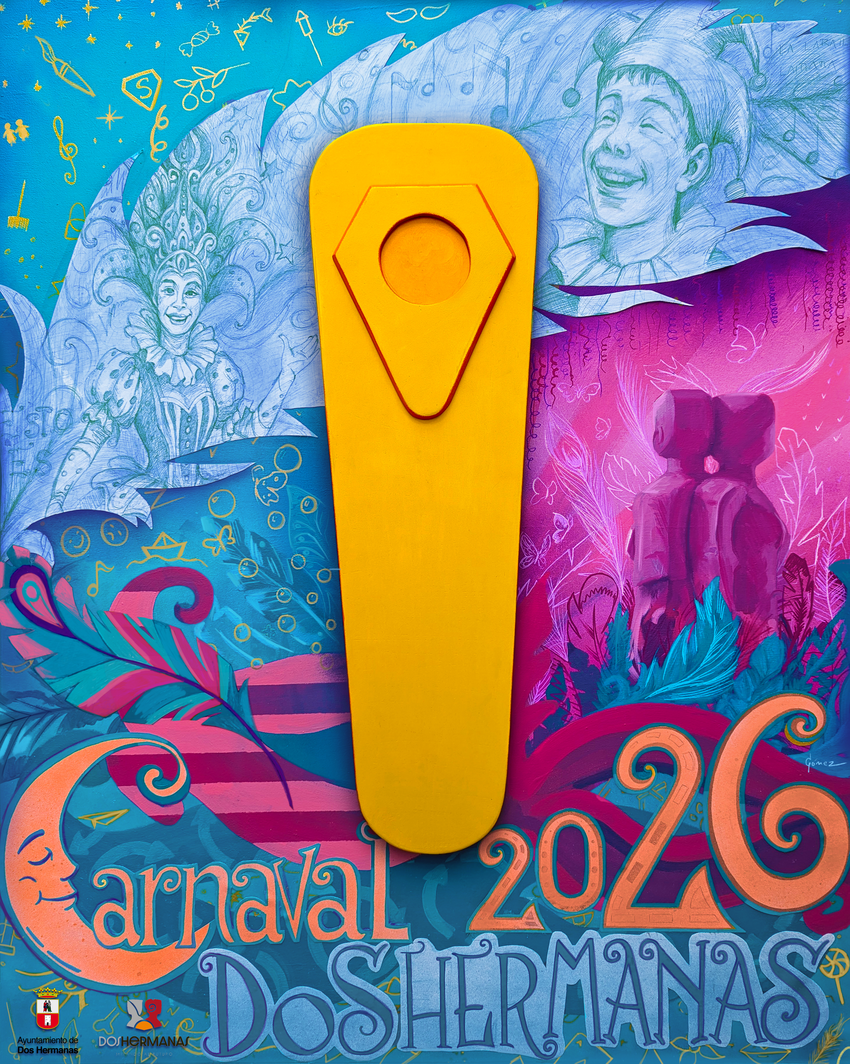 Cartel Carnaval Dos Hermanas 2026