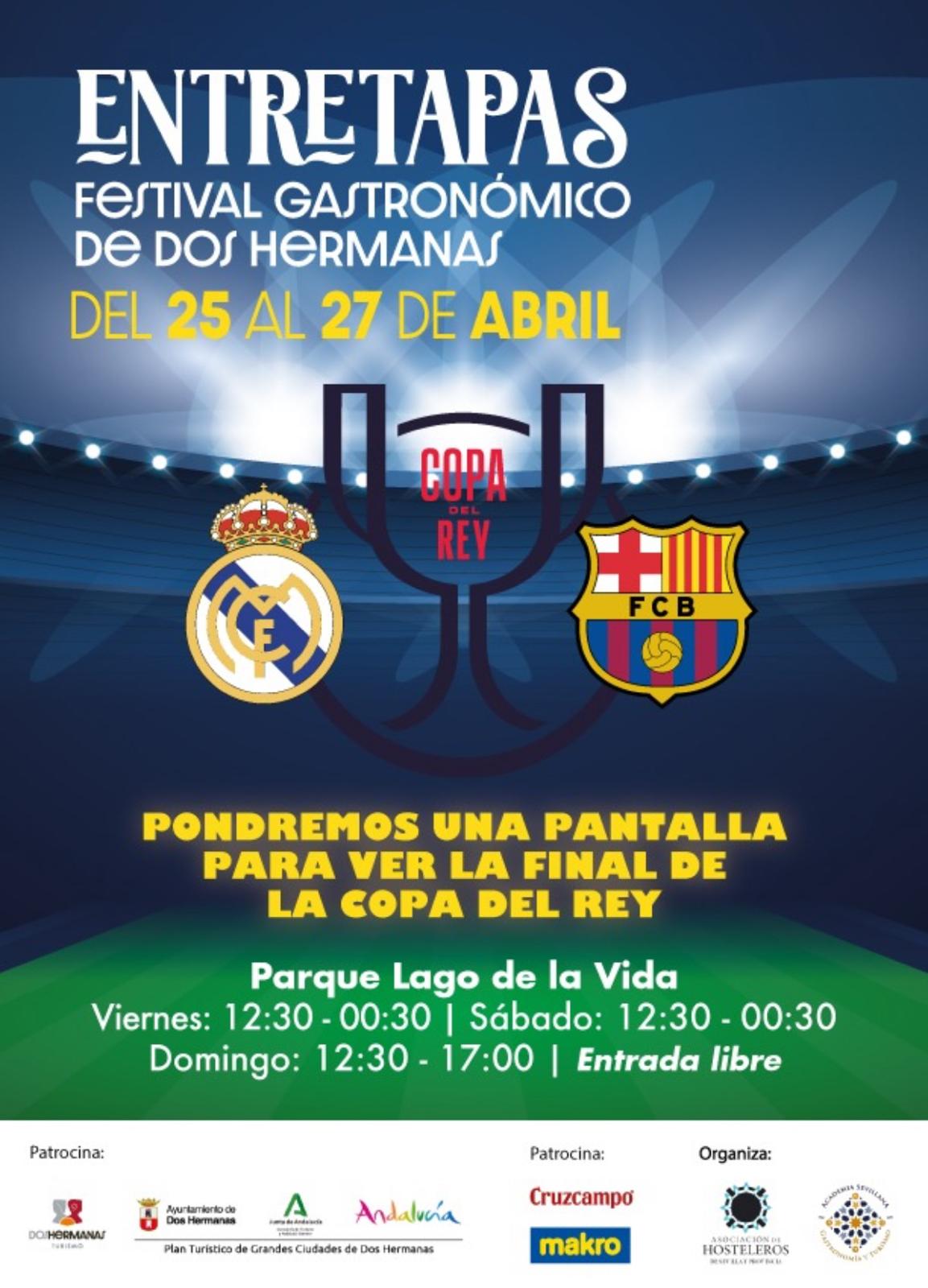 Cartel Entretapas Copa Rey