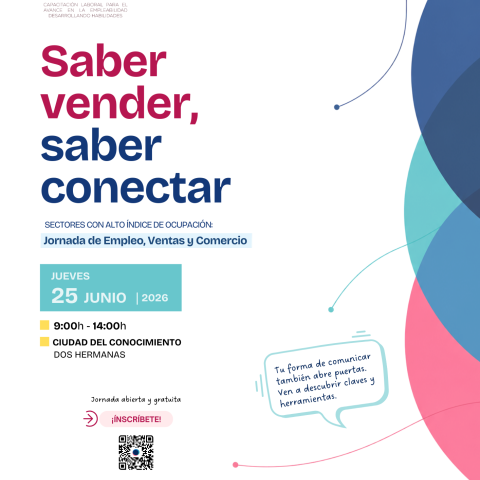 Saber vender, saber conectar - Jornada ClaveDH - Con QR