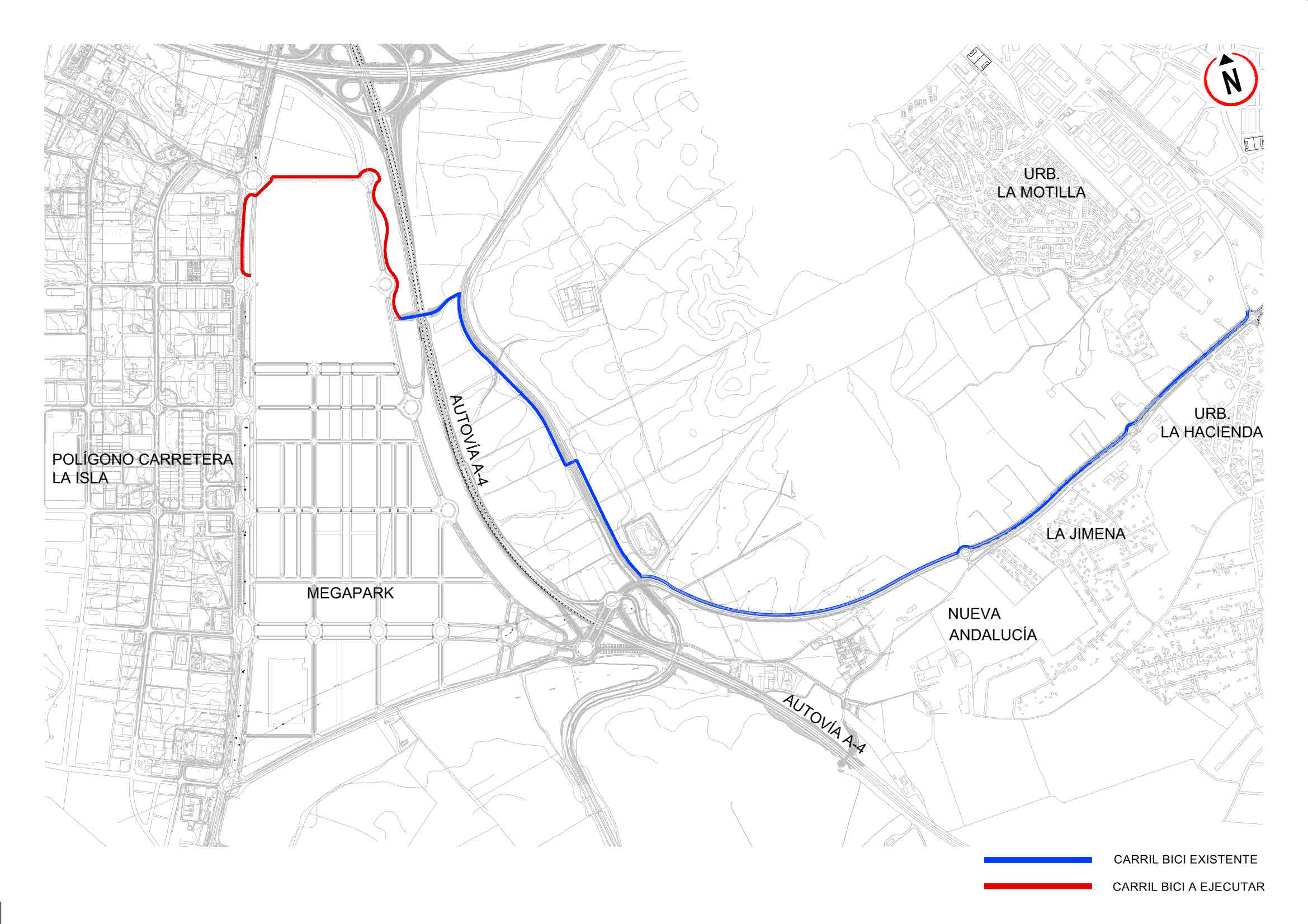 CARRIL BICI LA ISLA.