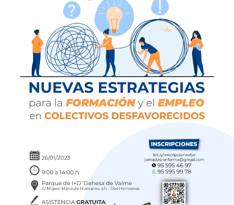 Cartel A4 - Nuevas Estrategias Formación y Empleo - 01