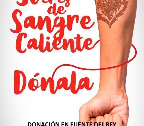Cartel donación de sangre