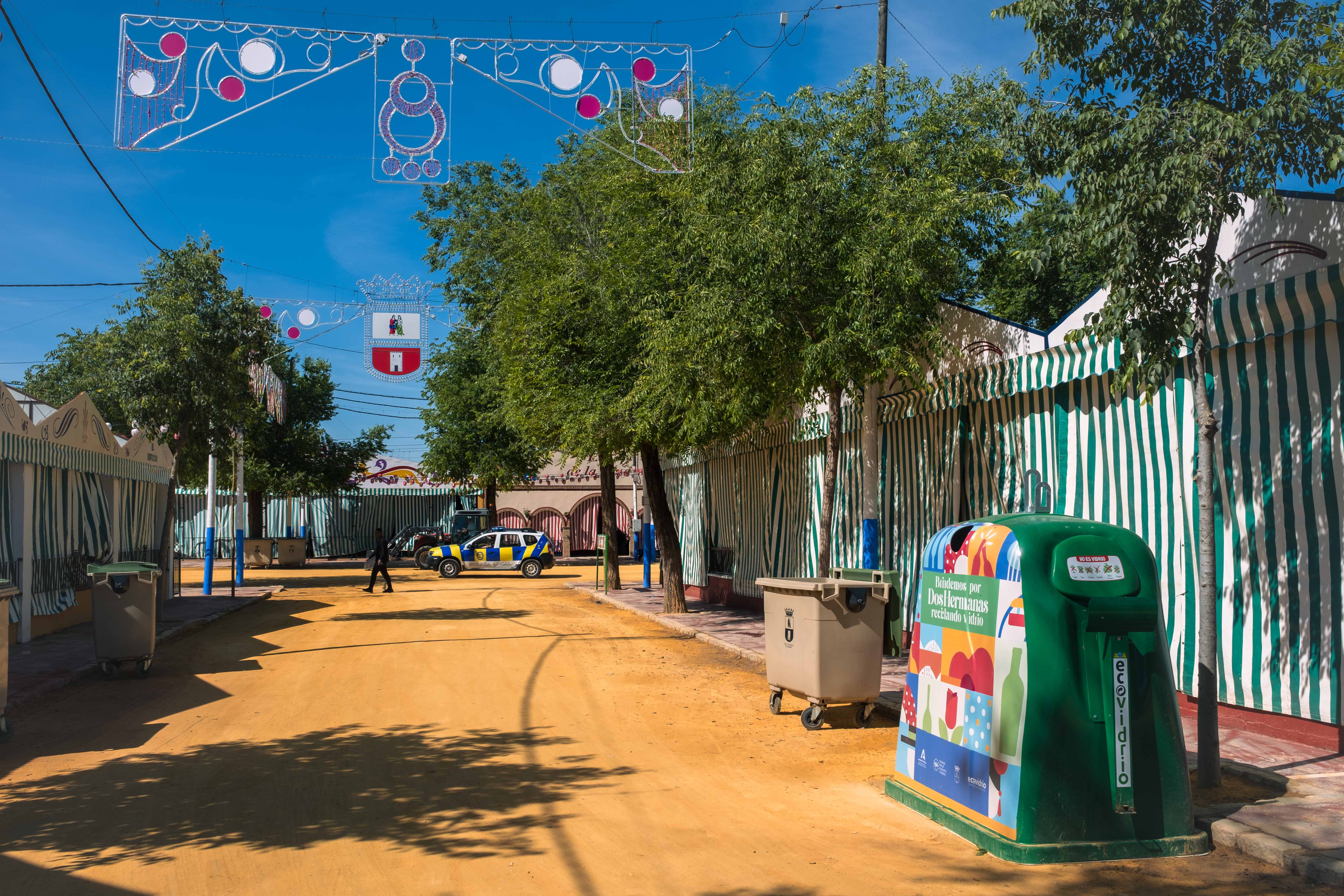 Reciclado vidrio Feria