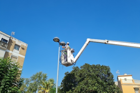 Alumbrado LED cruces peatonales