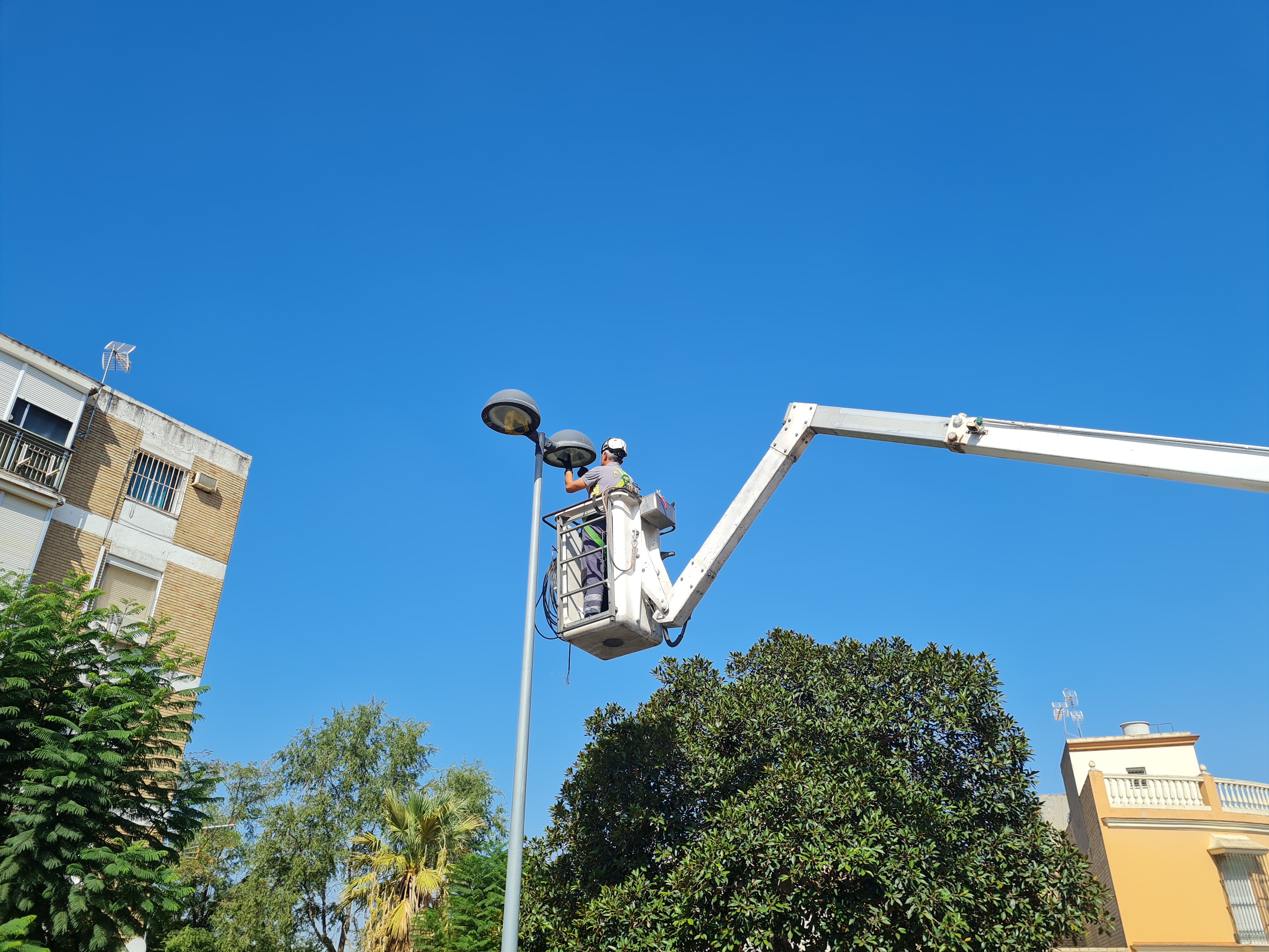 Alumbrado LED cruces peatonales