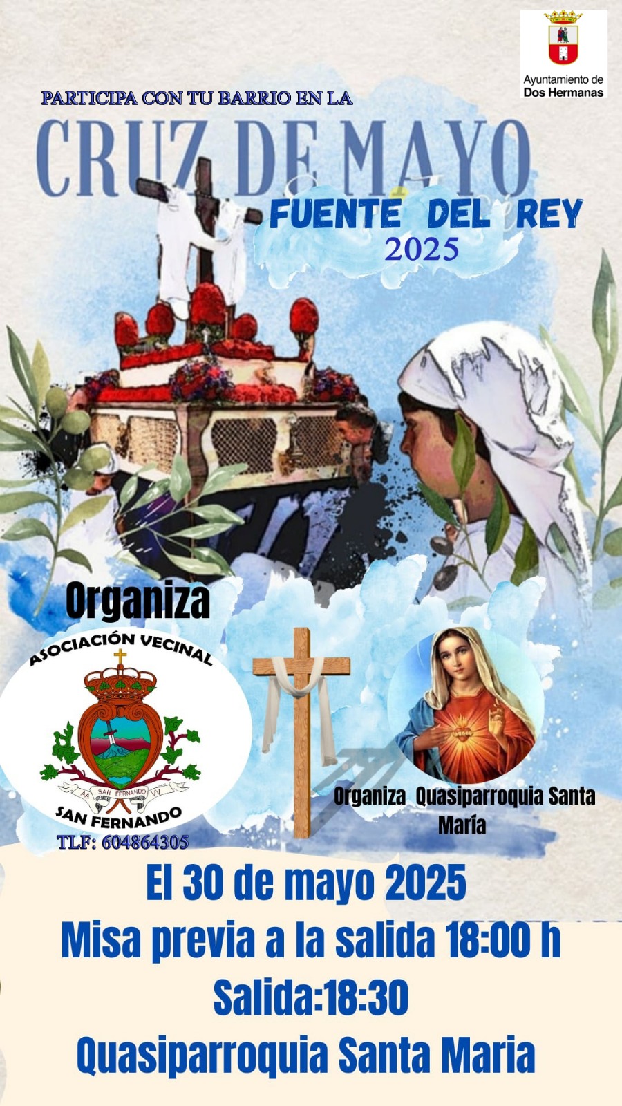 CRUZ DE MAYO FUENTE DEL REY