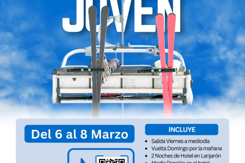 Cartel Nieve Joven 2026