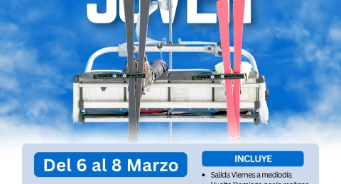 Cartel Nieve Joven 2026