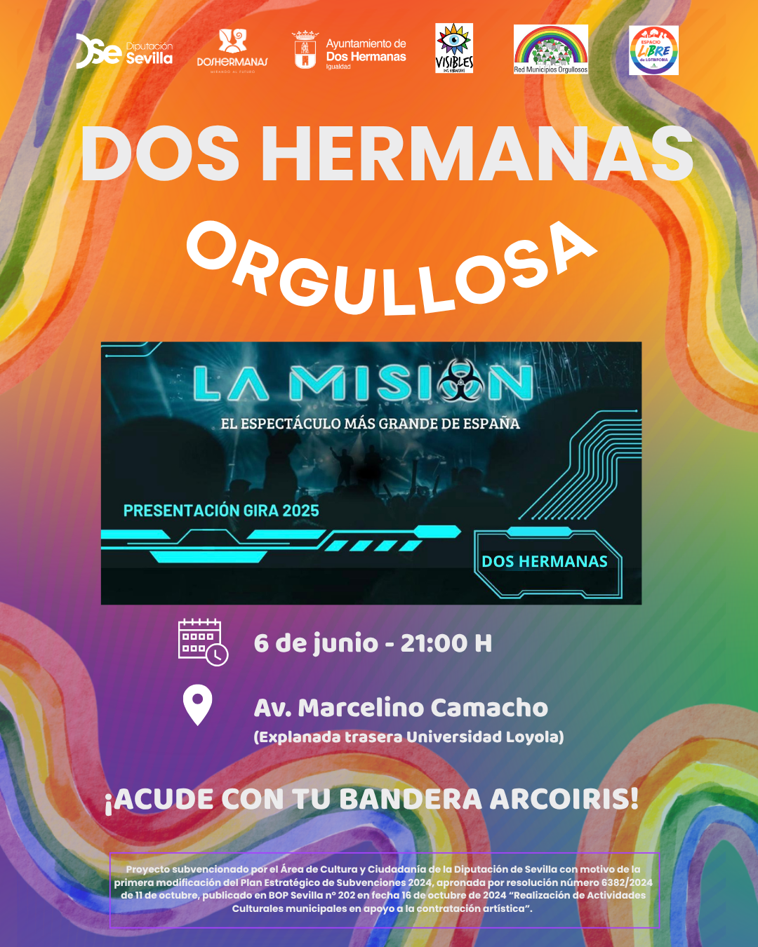 Cartel Orgullo Dos Hermanas