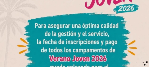 Cartel con aplazamiento de pago