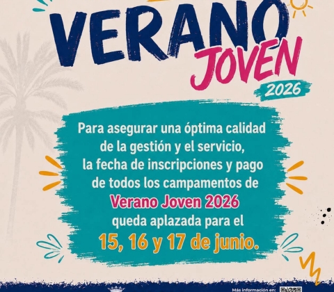 Cartel con aplazamiento de pago