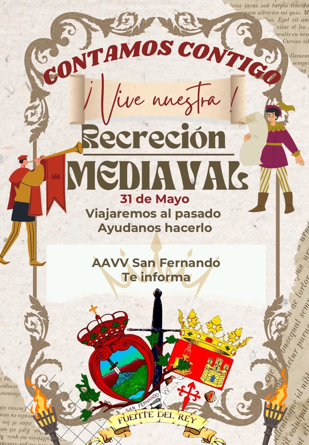 RECREACION MEDIEVAL FUENTE DEL REY